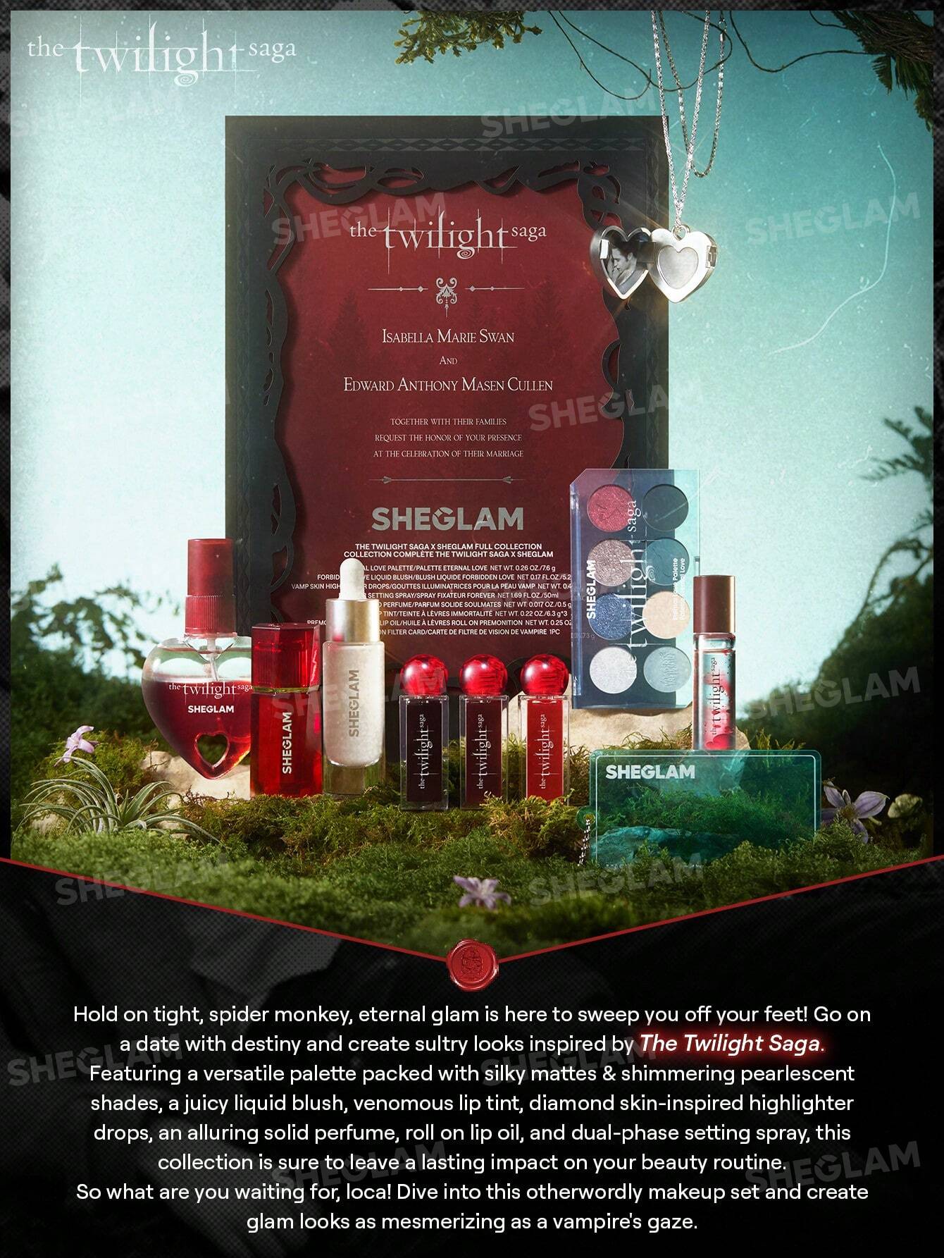 SHEGLAM The Twilight Saga X SHEGLAM Full Collection Set купить в Beauty Storage. Быстрая доставка по России и СНГ.