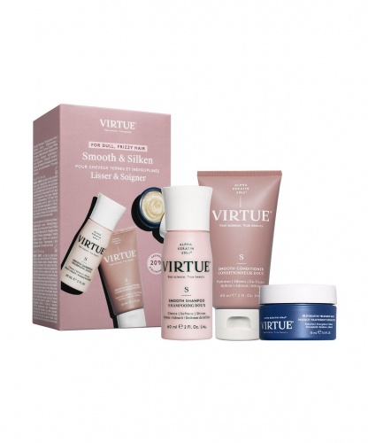 VIRTUE Discovery Kit - Smooth & Silken (2 x 60ml, 15ml)