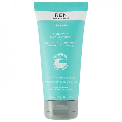 REN Clean Skincare Clearcalm Clarifying Clay Cleanser  купить в Beauty Storage. Быстрая доставка по России и СНГ.