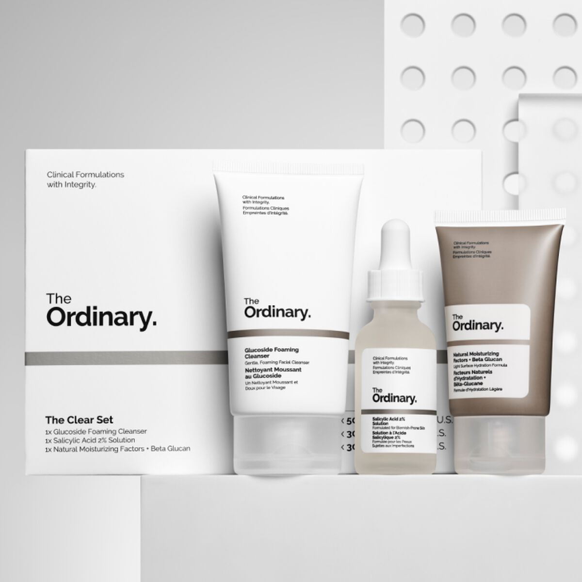 THE ORDINARY The Clear Set купить в Beauty Storage. Быстрая доставка по России и СНГ.