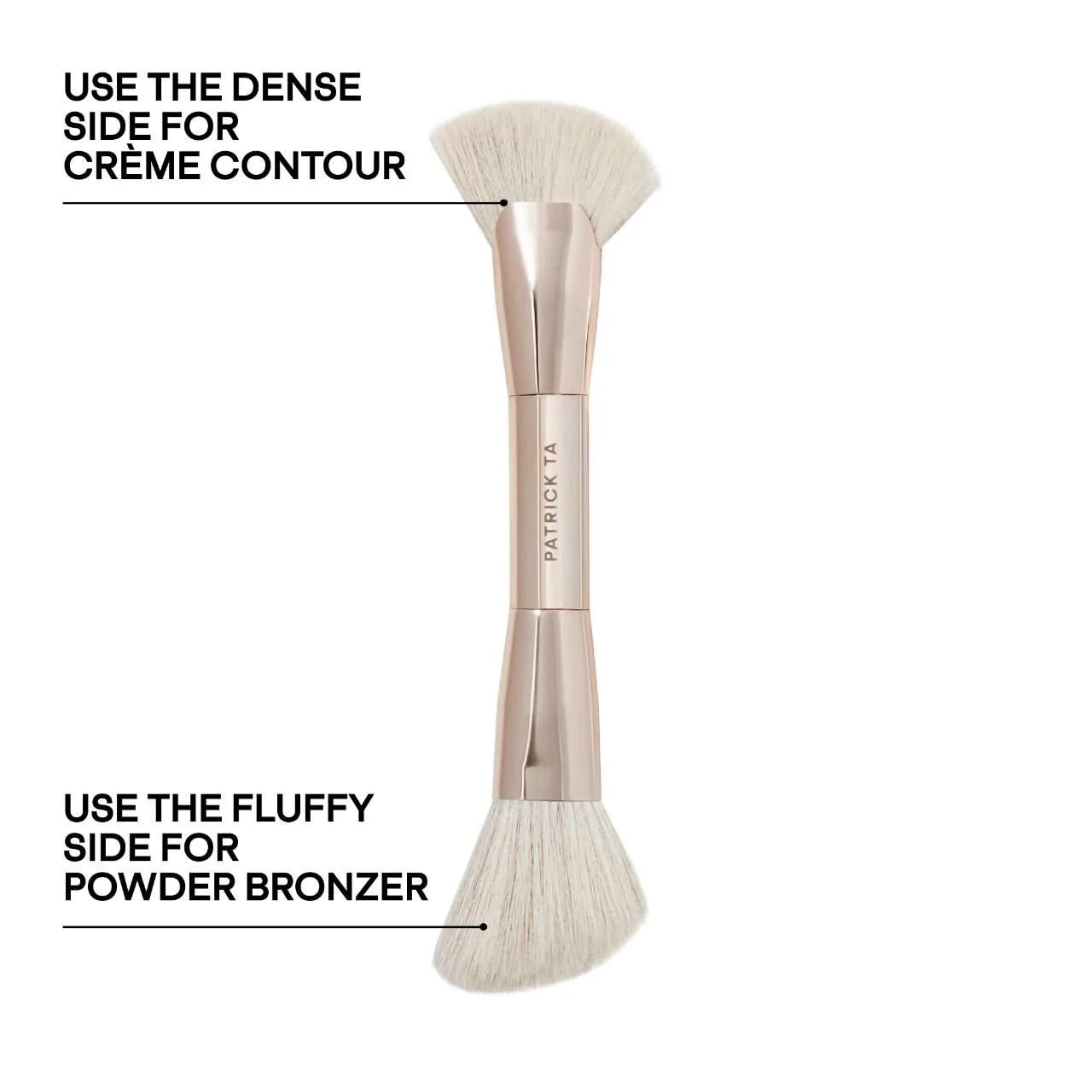 PATRICK TA Dual-Ended Contour Brush купить в Beauty Storage. Быстрая доставка по России и СНГ.