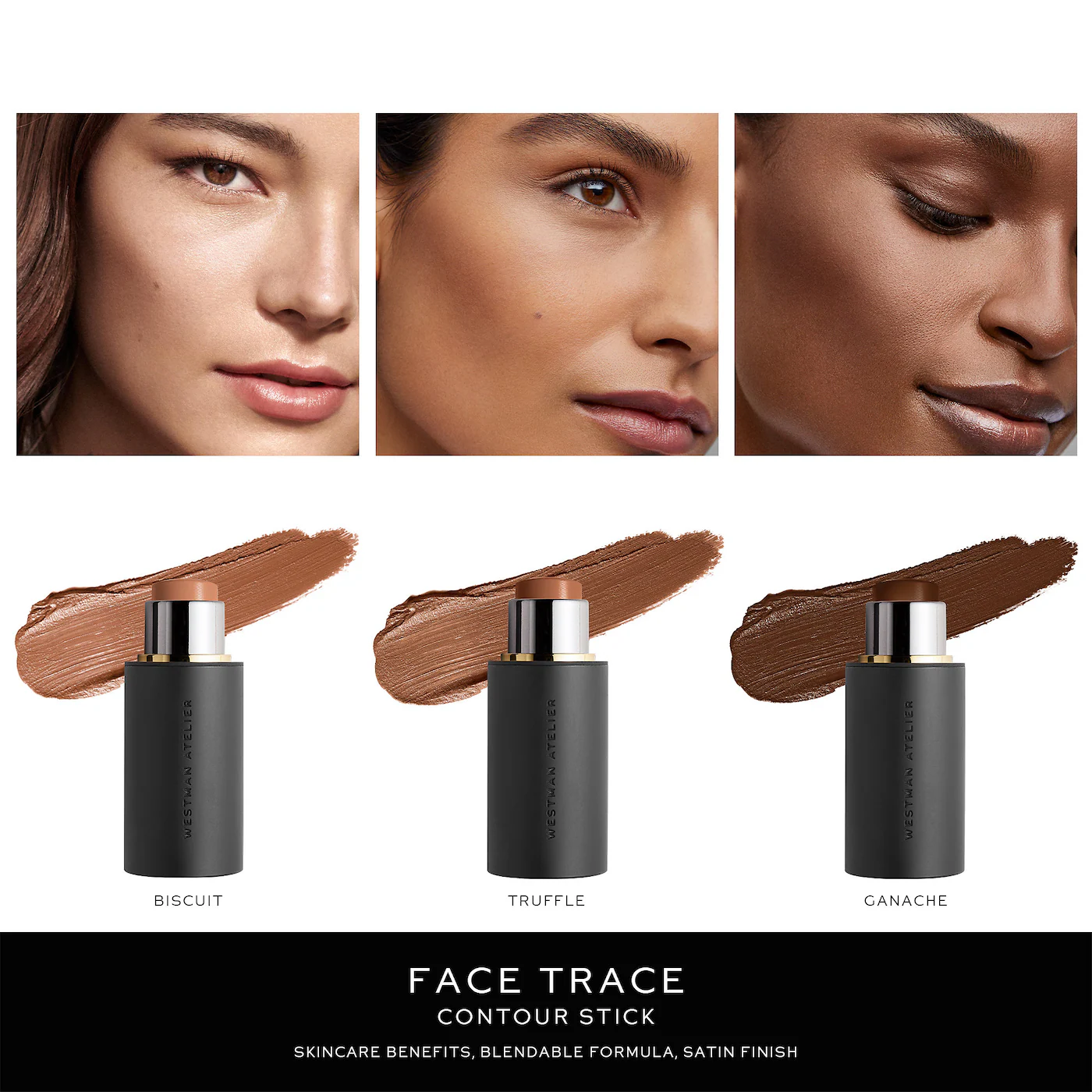 WESTMAN ATELIER Face Trace Cream Contour Stick купить в Beauty Storage. Быстрая доставка по России и СНГ.