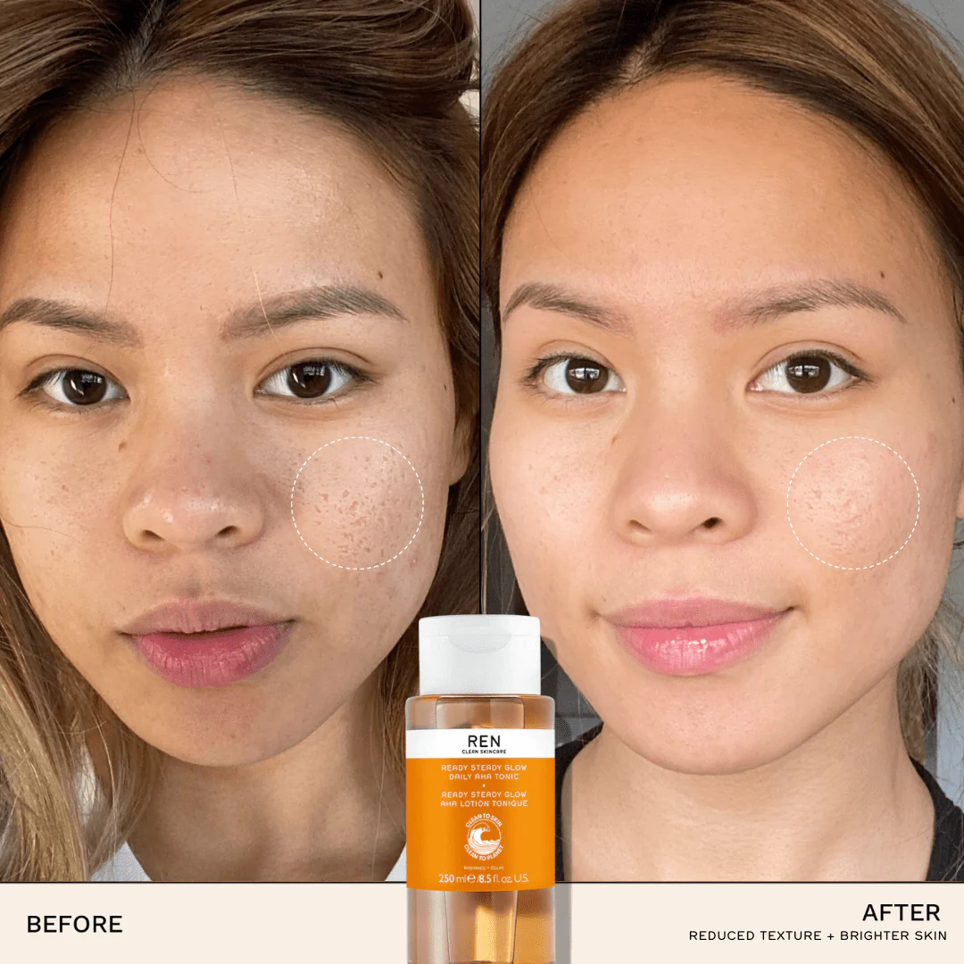 REN CLEAN SKINCARE Radiance Ready Steady Glow Daily Aha Tonic купить в Beauty Storage. Быстрая доставка по России и СНГ.