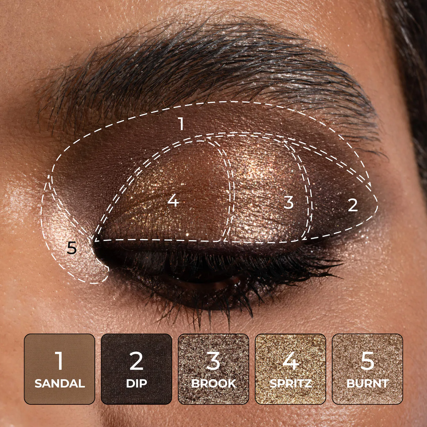 Купить NATASHA DENONA Tan Eyeshadow Palette на Beautystorage.ru. Быстрая доставка по России и СНГ.