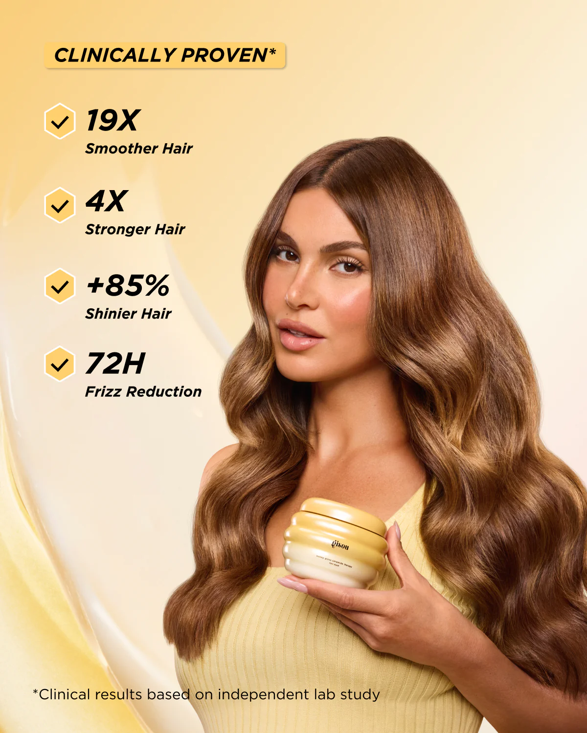 GISOU Honey Gloss Ceramide Therapy Hair Mask GISOU Honey Gloss Ceramide Therapy Hair Mask купить в Beauty Storage. Быстрая доставка по России и СНГ.