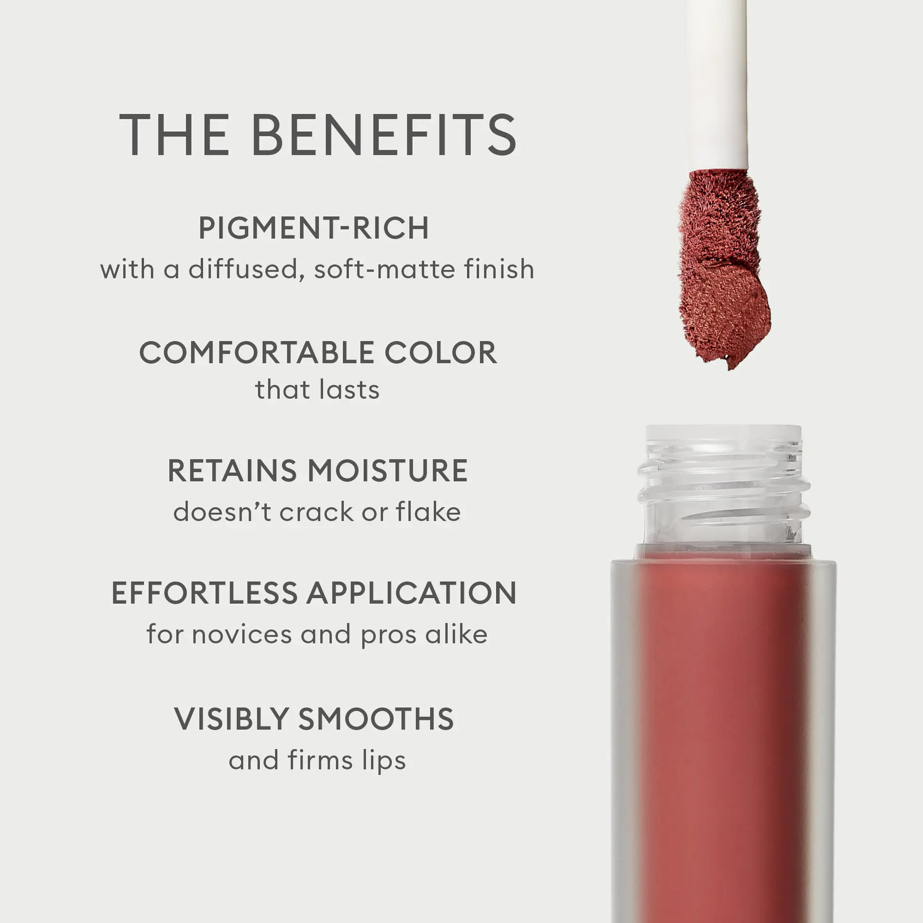 Купить ROSE INC Lip Cream Weightless Matte Color на Beautystorage.ru. Быстрая доставка по России и СНГ.