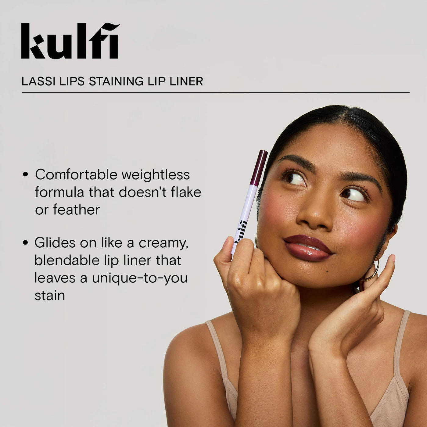 Купить KULFI Lassi Lips Staining Lip Liner на Beautystorage.ru. Быстрая доставка по России и СНГ.