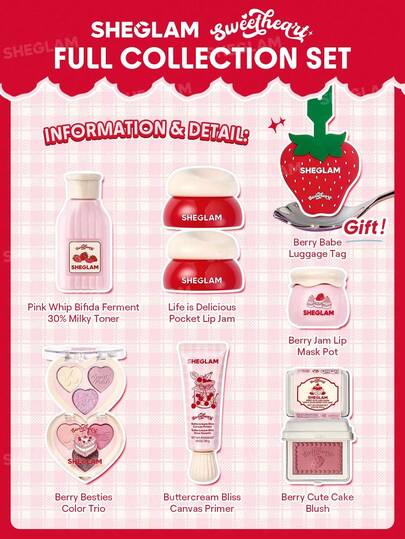 Купить SHEGLAM Sweetheart Full Collection Set на Beautystorage.ru. Быстрая доставка по России и СНГ.