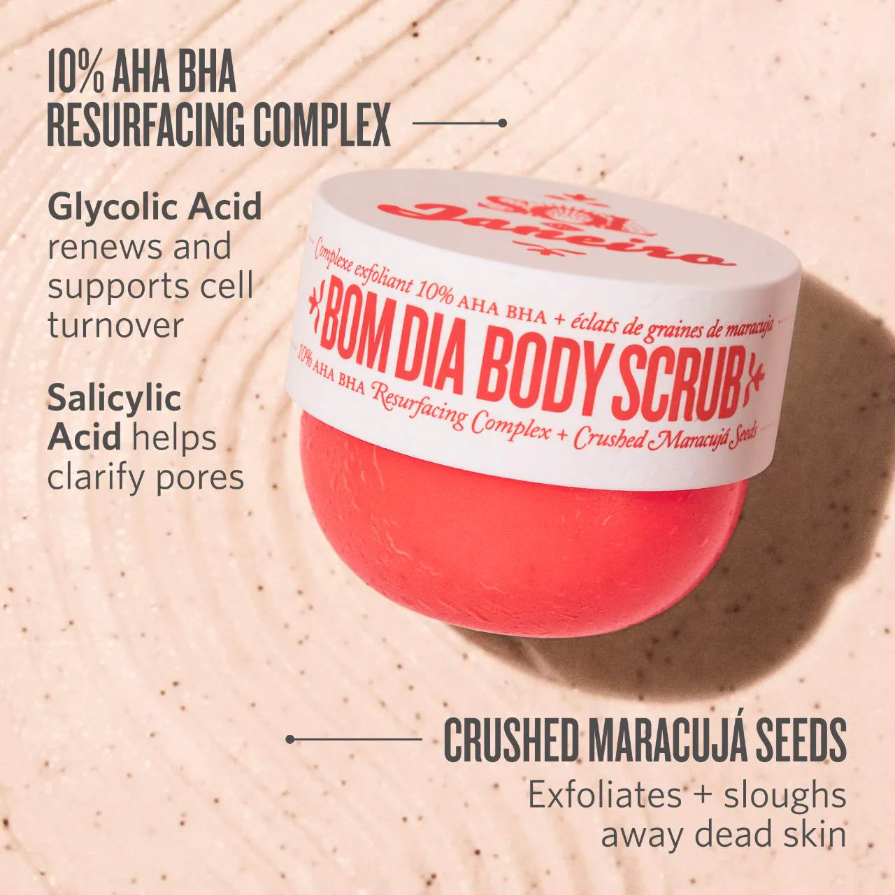 Купить SOL DE JANEIRO Bom Dia Body Scrub на Beautystorage.ru. Быстрая доставка по России и СНГ.