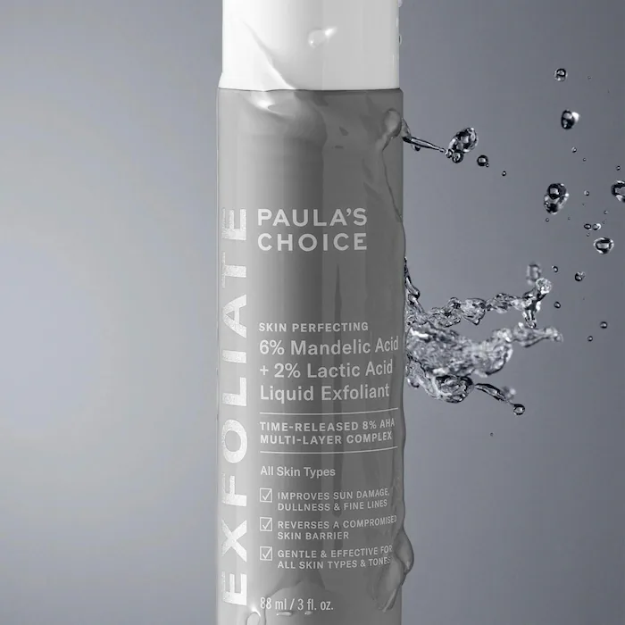 PAULAS CHOICE 6% Mandelic Acid + 2% Lactic Acid Liquid Exfoliant  купить в Beauty Storage. Быстрая доставка по России и СНГ.
