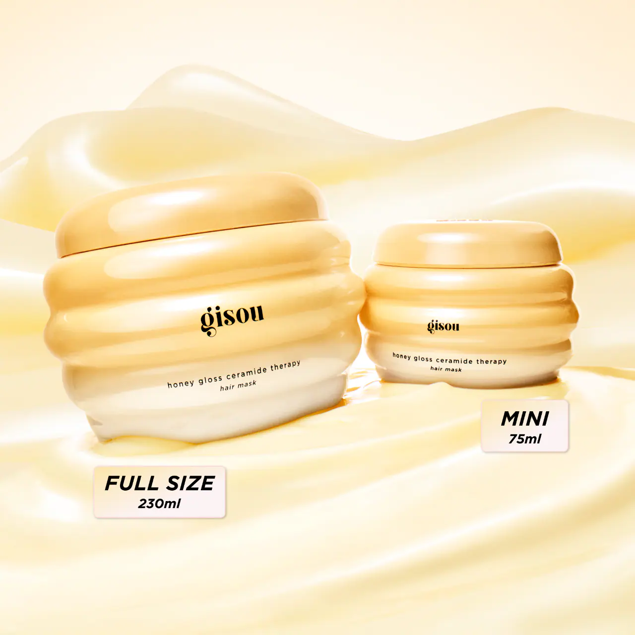 GISOU Honey Gloss Ceramide Therapy Hair Mask  GISOU Honey Gloss Ceramide Therapy Hair Mask купить в Beauty Storage. Быстрая доставка по России и СНГ.