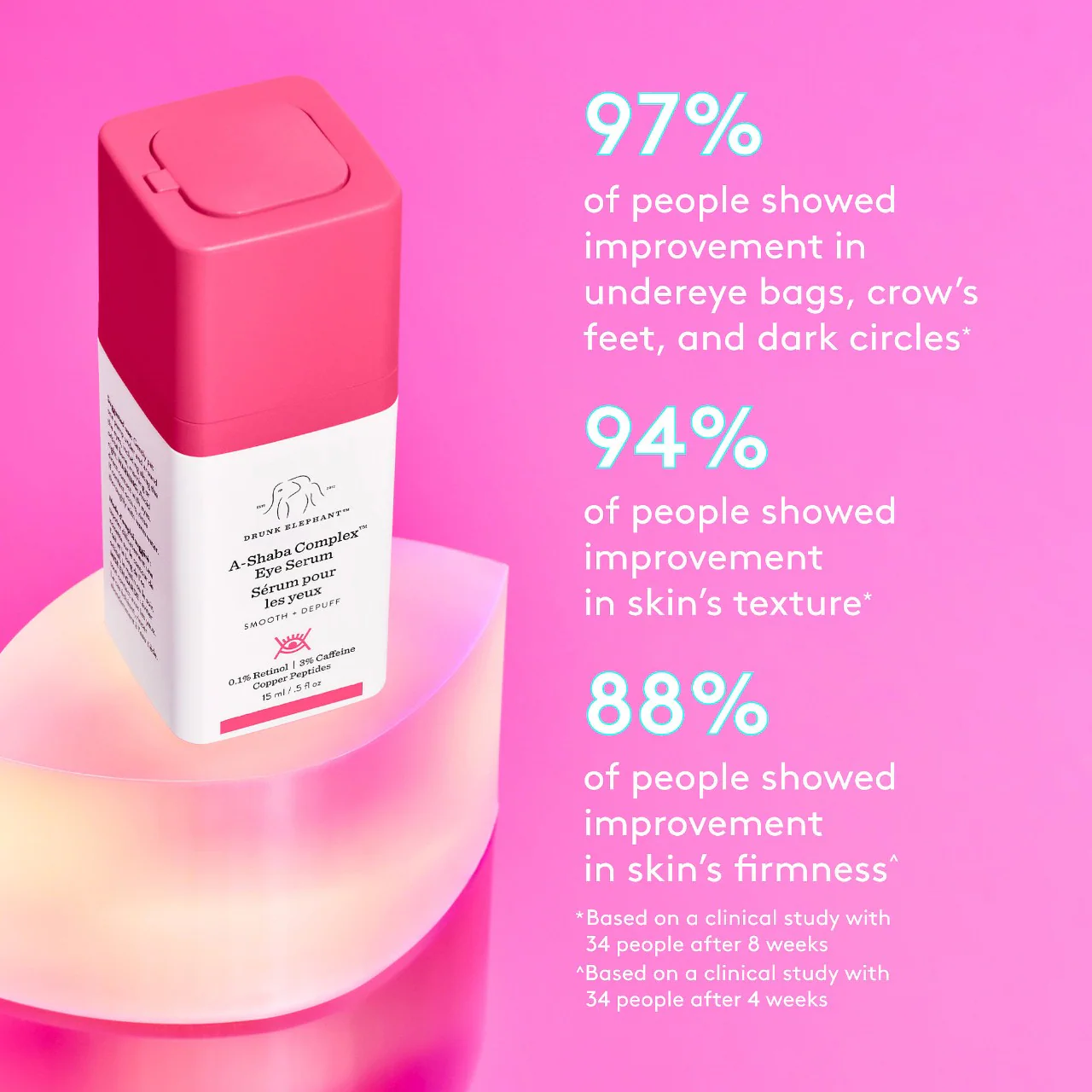 DRUNK ELEPHANT A-Shaba Complex Retinol Eye Serum купить в Beauty Storage. Быстрая доставка по России и СНГ.