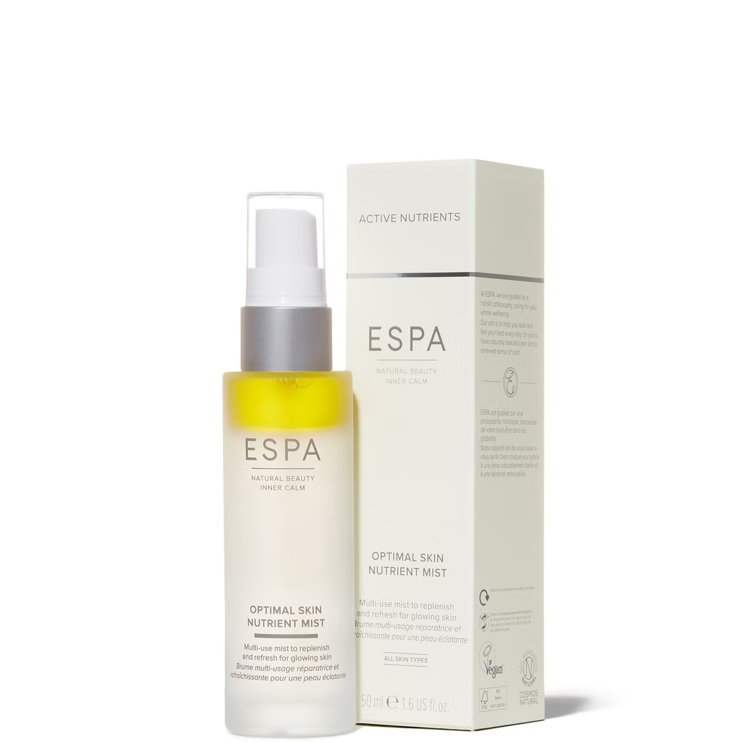 ESPA Optimal Skin Nutrients Mist купить в Beauty Storage. Быстрая доставка по России и СНГ.