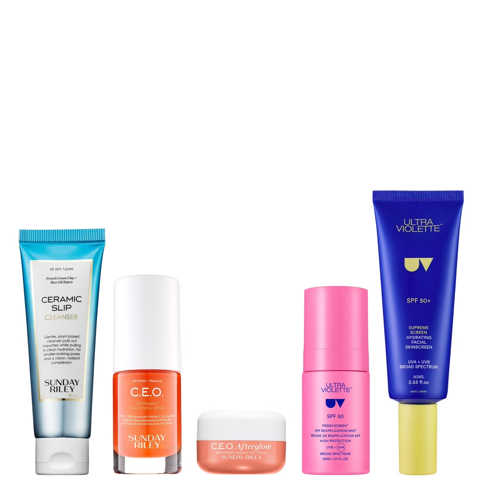 SUNDAY RILEY Sunday Riley x Ultra Violette: Glow Givers Kit купить в Beauty Storage. Быстрая доставка по России и СНГ.