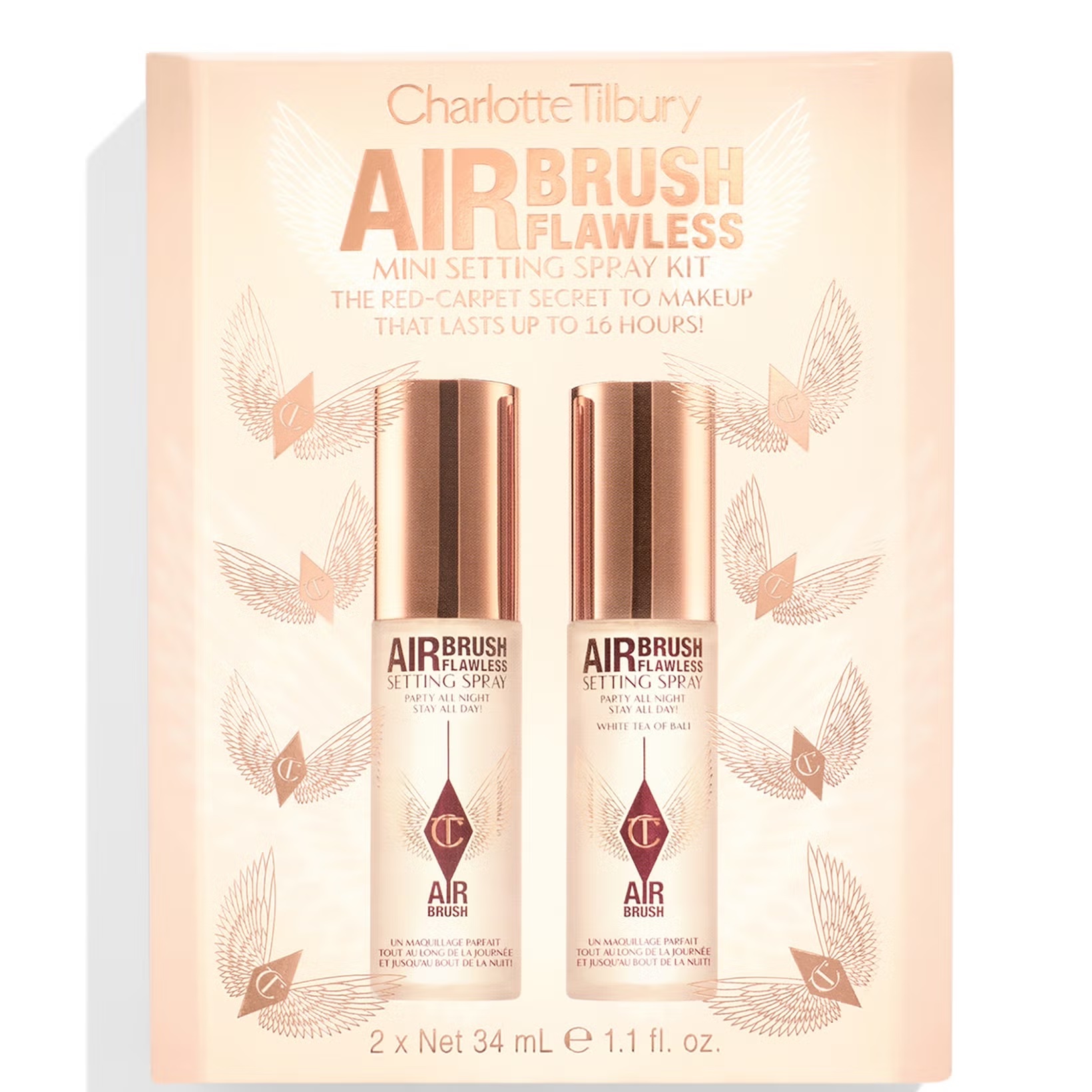 CHARLOTTE TILBURY Airbrush Flawless Setting Spray Kit. Быстрая доставка по России и СНГ.