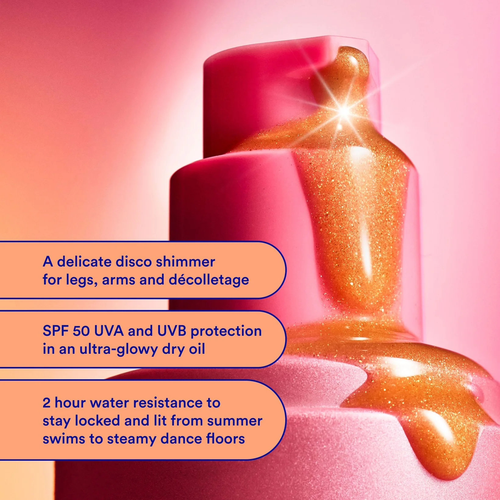 Купить ULTRA VIOLETTE Disco Queen SPF 50 Luminous Body Oil на Beautystorage.ru. Быстрая доставка по России и СНГ.