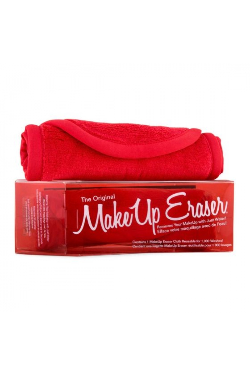 MAKEUP ERASER The Original Makeup Remover Cloth in Red
