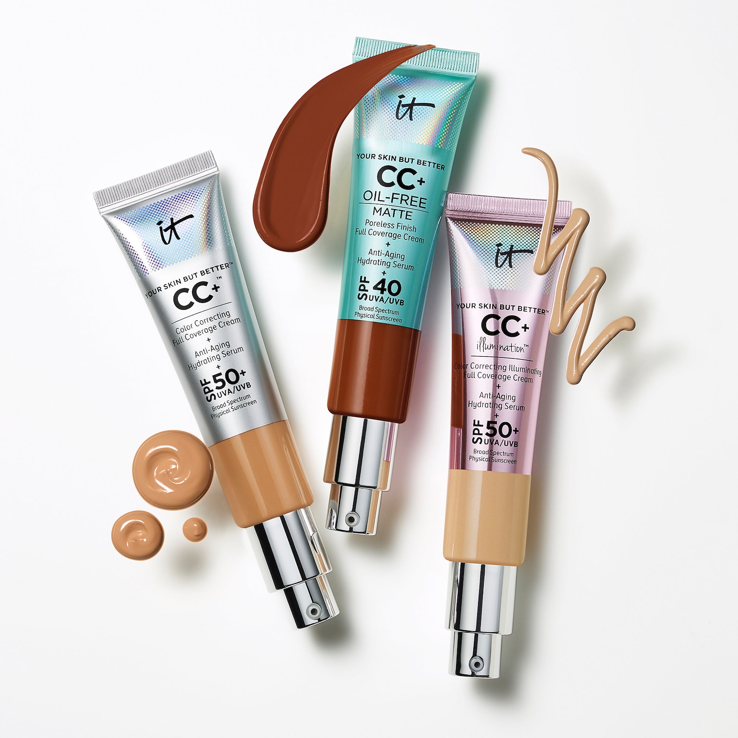IT COSMETICS CC+ Cream Oil-Free Matte with SPF 40 купить в Beauty Storage.  Быстрая доставка
