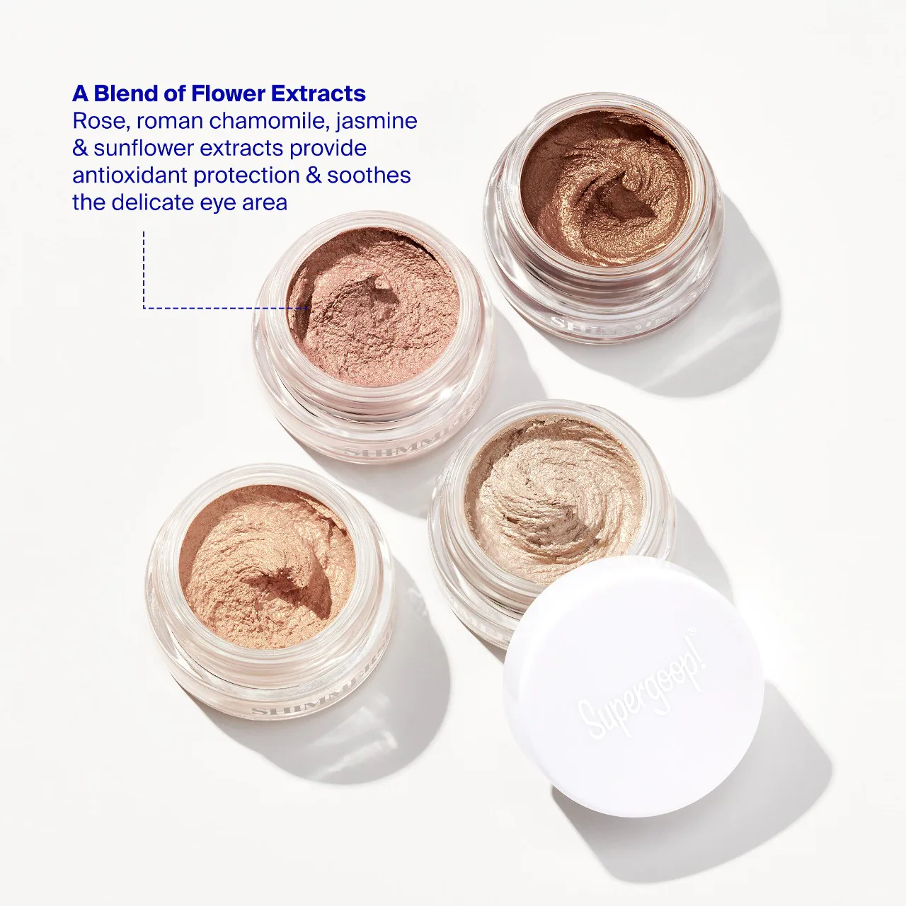 SUPERGOOP! Shimmershade Illuminating Cream Eyeshadow SPF 30 купить в Beauty Storage. Быстрая доставка по России и СНГ.