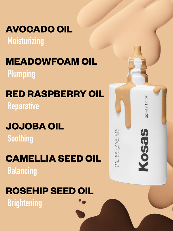 KOSAS Tinted Face Oil Foundation Beauty Storage.