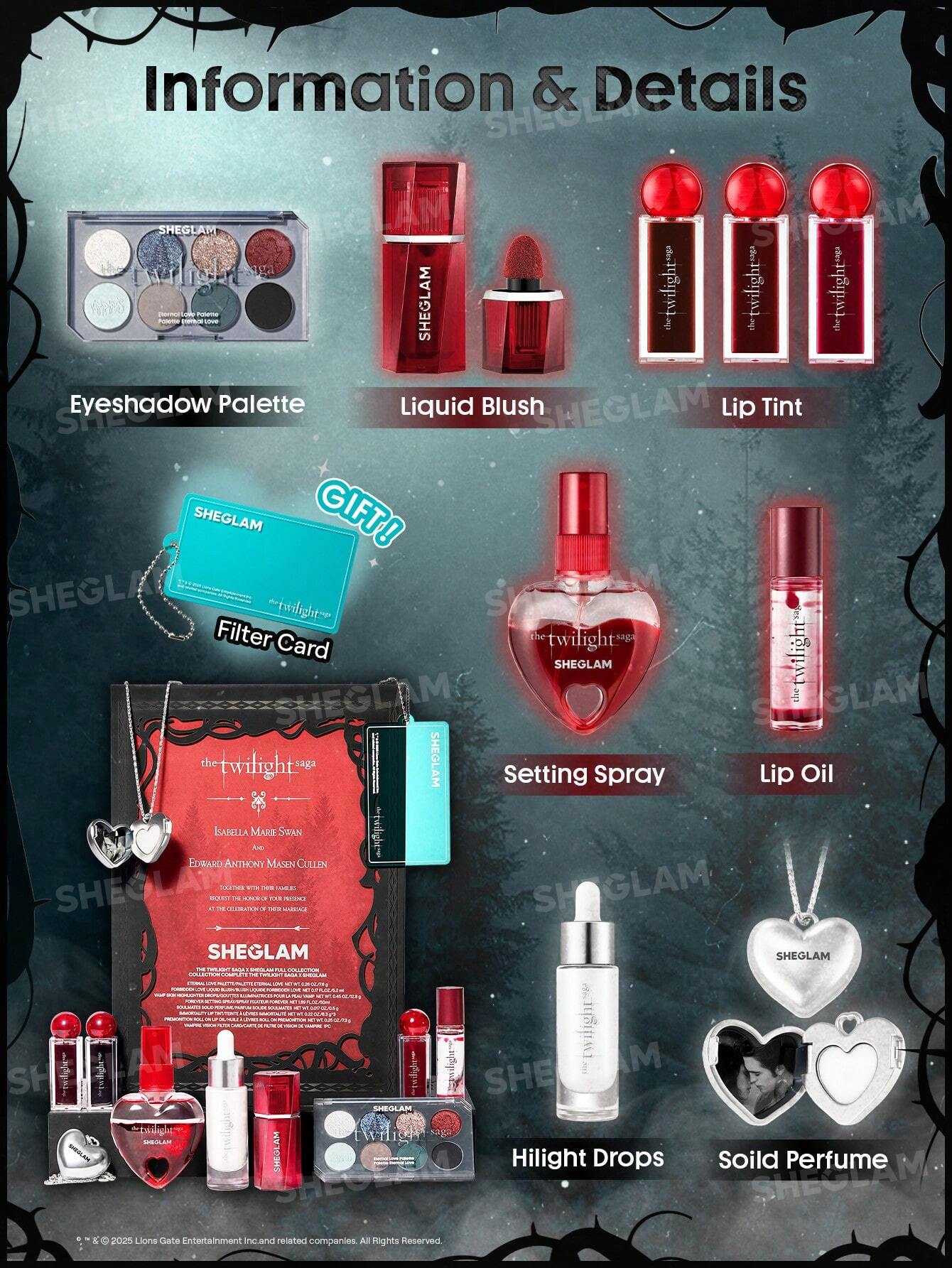 SHEGLAM The Twilight Saga X SHEGLAM Full Collection Set купить в Beauty Storage. Быстрая доставка по России и СНГ.