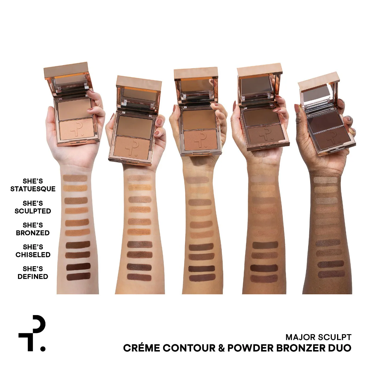 PATRICK TA Major Sculpt Crème Contour & Powder Bronzer Duo купить в Beauty Storage. Быстрая доставка по России и СНГ.