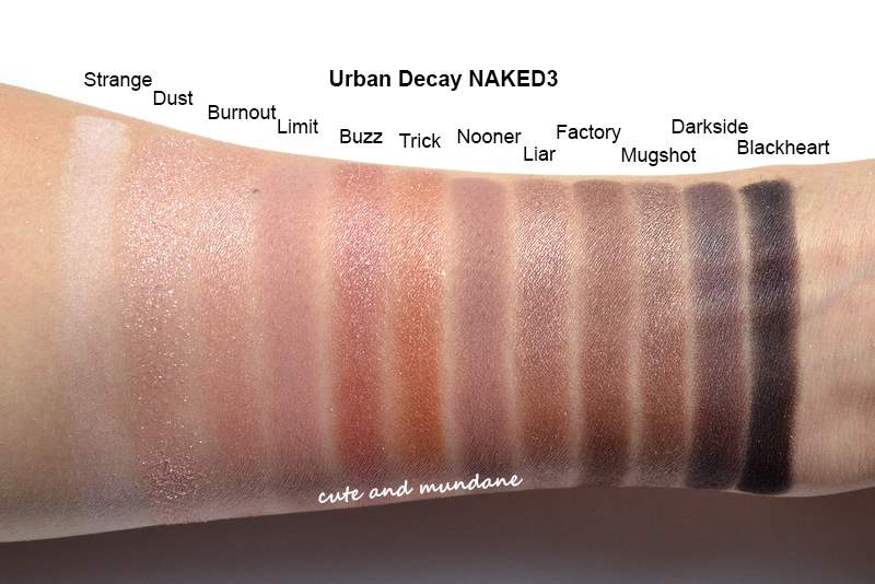 Urban Decay Naked 3 Eyeshadow Palette  Urban decay naked, Urban decay,  Eyeshadow palette