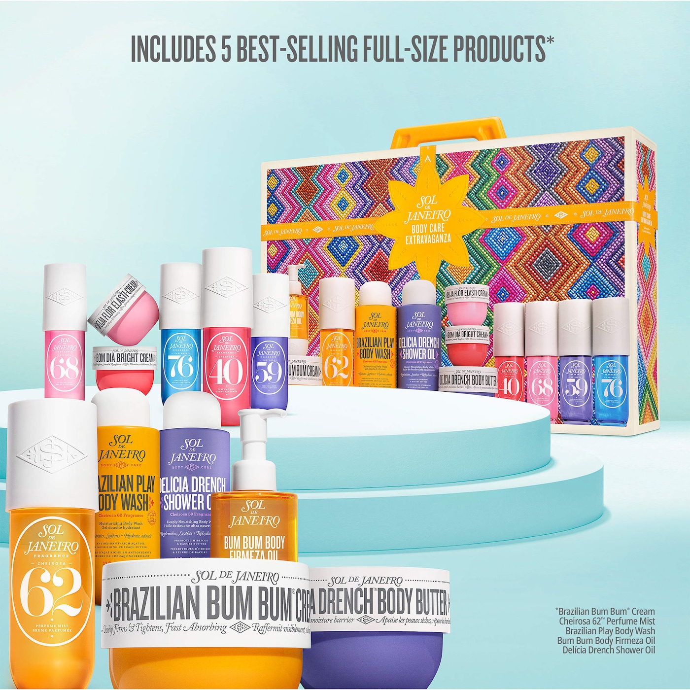 SOL DE JANEIRO Body Care Extravaganza Celebration Gift Set купить в Beauty Storage. Быстрая доставка по России и СНГ.