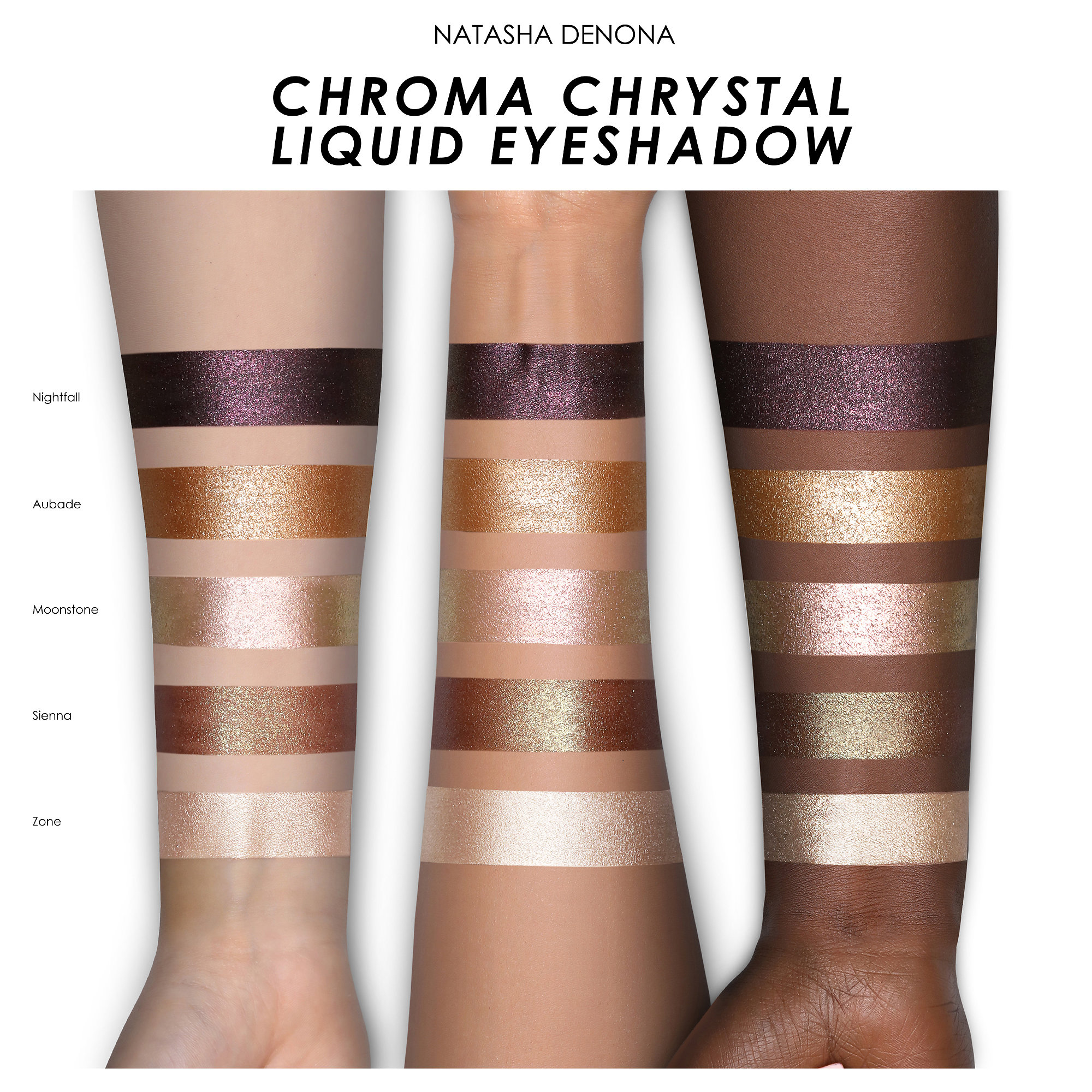 NATASHA DENONA Chroma Crystal Liquid Eyeshadow