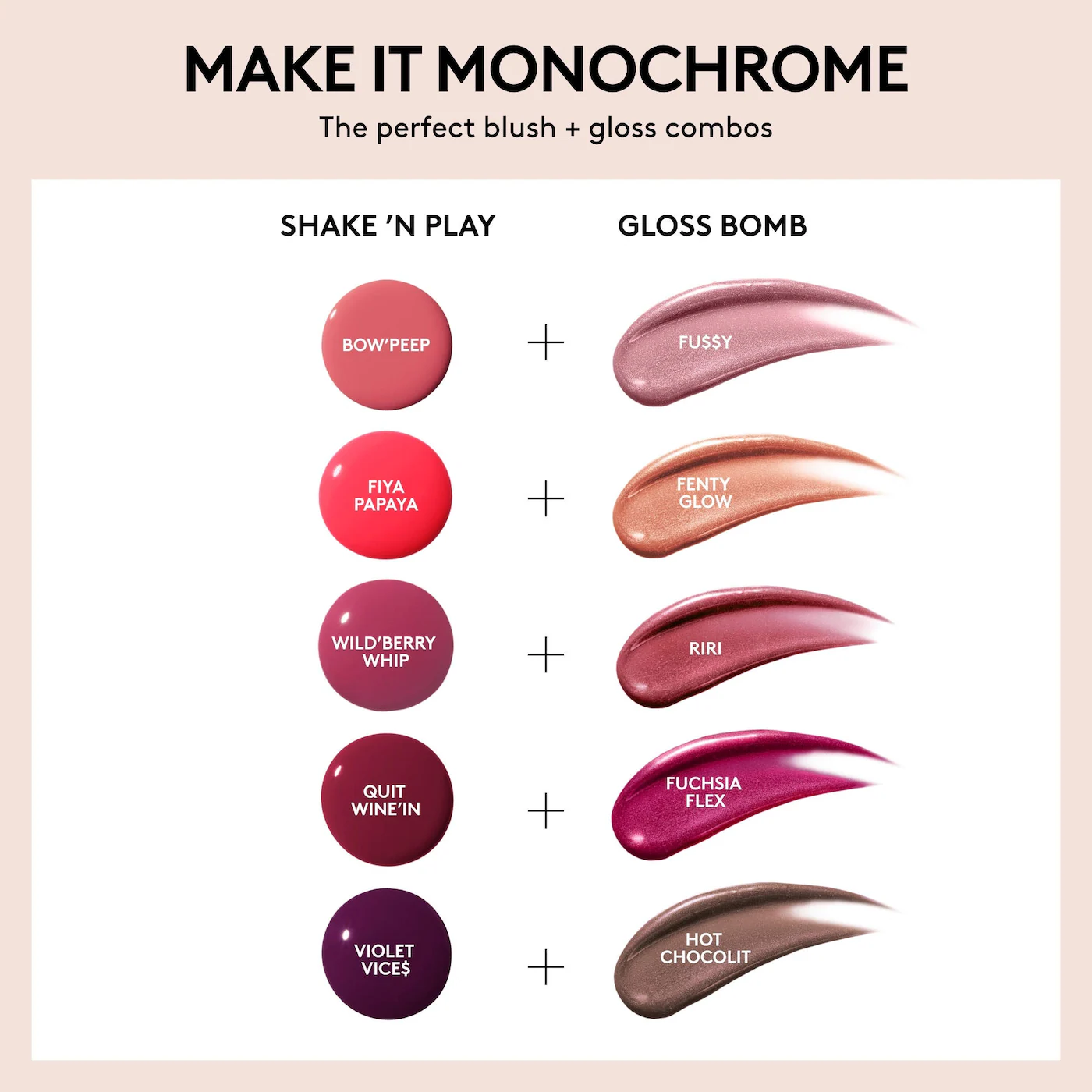 Купить FENTY BEAUTY by Rihanna  Shake N' Play Liquid Blush  на Beautystorage.ru. Быстрая доставка по России и СНГ.
