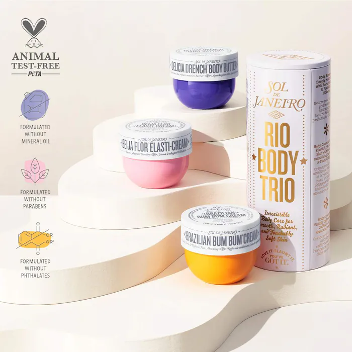SOL DE JANEIRO Rio Body Cream Trio Set купить в Beauty Storage. Быстрая доставка по России и СНГ.
