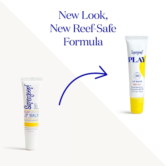 SUPERGOOP! PLAY Lip Balm SPF 30 with Acai купить в Beauty Storage. Быстрая доставка по России и СНГ.