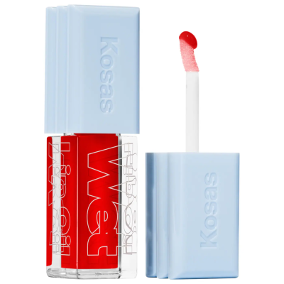 KOSAS Wet Lip Oil Plumping Peptide Lip Treatment Gloss - Slushy