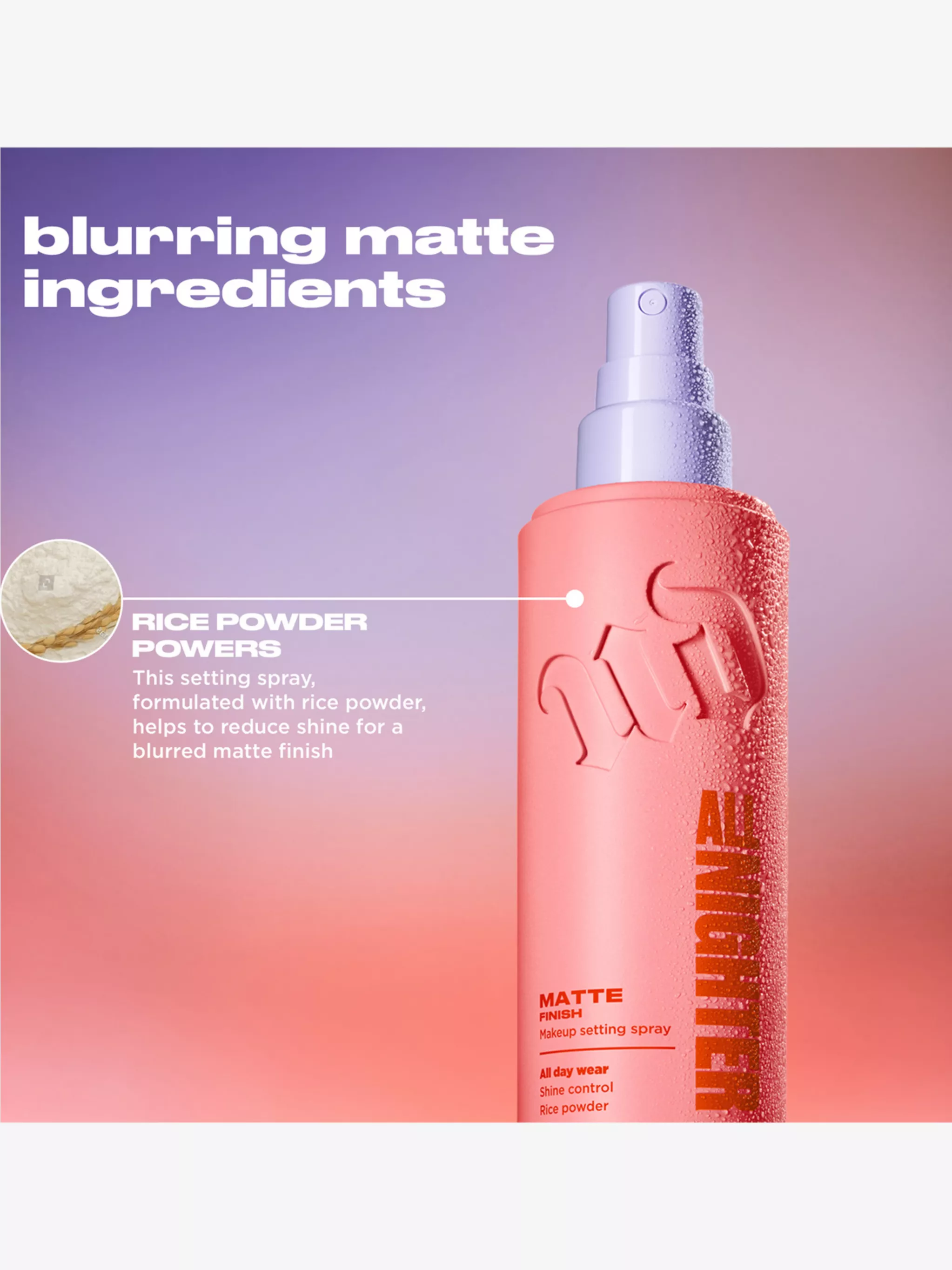 Купить URBAN DECAY All Nighter Matte Finish Makeup Setting Spray на Beautystorage.ru. Быстрая доставка по России и СНГ.