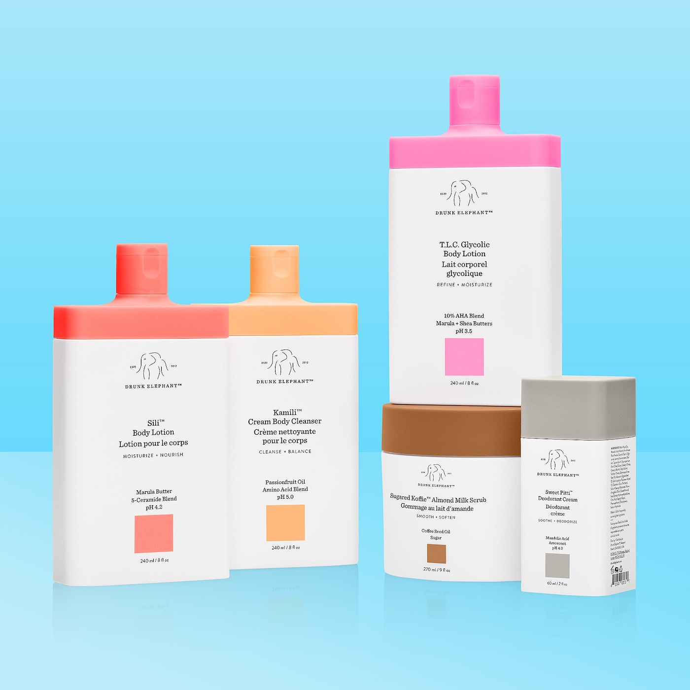 DRUNK ELEPHANT T.L.C Glycolic Body Lotion купить в Beauty Storage. Быстрая доставка по России и СНГ.
