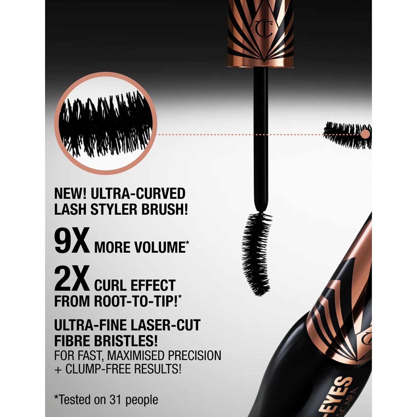 CHARLOTTE TILBURY Exaggereyes Volume Mascara купить в Beauty Storage. Быстрая доставка по России и СНГ.