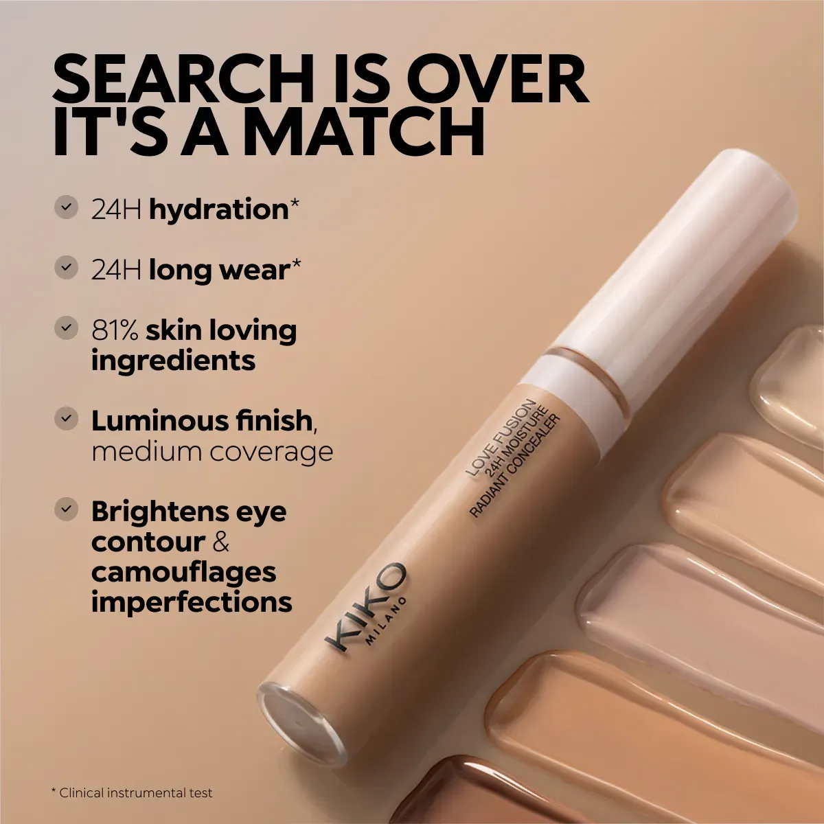 Купить KIKO MILANO Love Fusion Radiant Concealer на Beautystorage.ru. Быстрая доставка по России и СНГ.