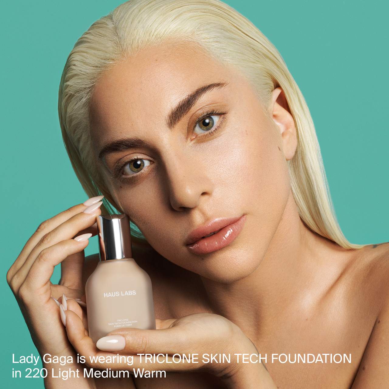 HAUS LABS BY LADY GAGA Triclone Skin Tech Medium Coverage Foundation with Fermented Arnica купить в Beauty Storage. Быстрая доставка по России и СНГ.