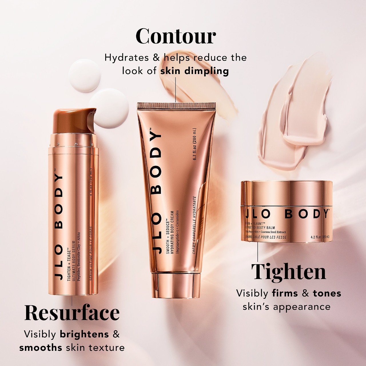 JLO BEAUTY Body Discovery Trio with AHAs + Caffeine купить в Beauty Storage. Быстрая доставка по России и СНГ.