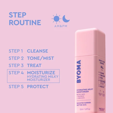 Купить BYOMA Hydrating Milky Moisturiser на Beautystorage.ru. Быстрая доставка по России и СНГ.