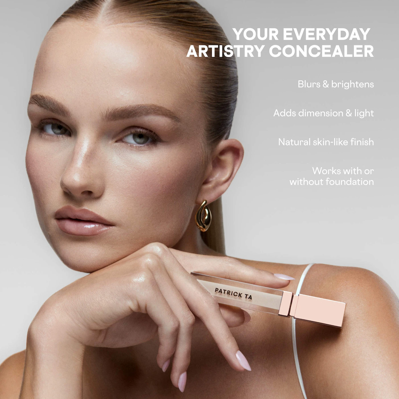 Купить PATRICK TA Major Skin Soft Blur Brightening Hydrating Concealer на Beautystorage.ru. Быстрая доставка по России и СНГ.