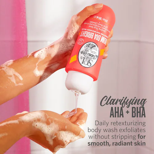SOL DE JANEIRO Bom Dia Bright™ Clarifying AHA BHA Body Wash купить в Beauty Storage. Быстрая доставка по России и СНГ.

