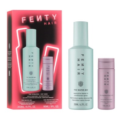 Купить FENTY HAIR The Hydrated + Hot Ones - Leave-In Conditioner + Heat Protectant Duo Set на Beautystorage.ru. Быстрая доставка по России и СНГ.