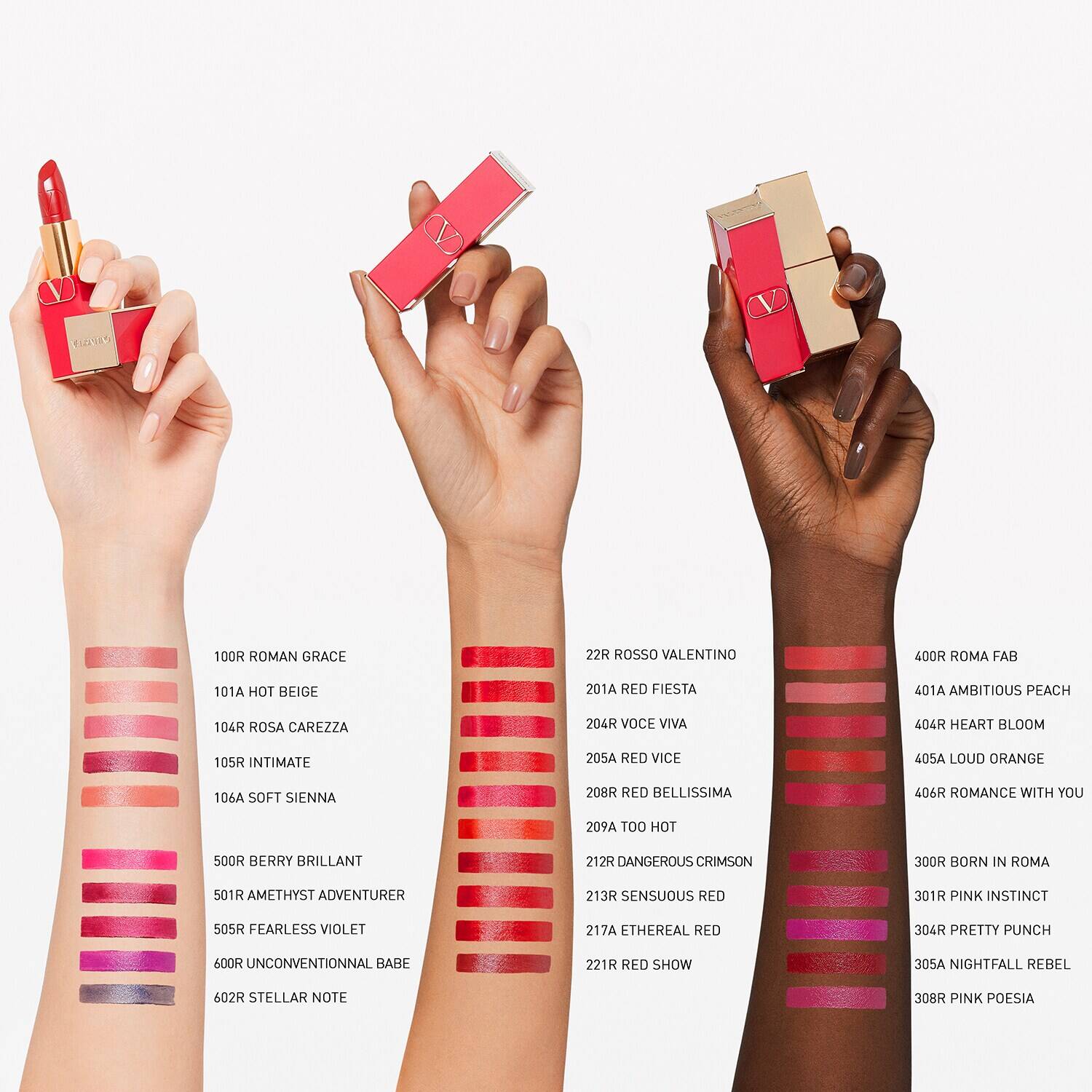 Купить VALENTINO Rosso Valentino Satin Lipstick на Beautystorage.ru. Быстрая доставка по России и СНГ.