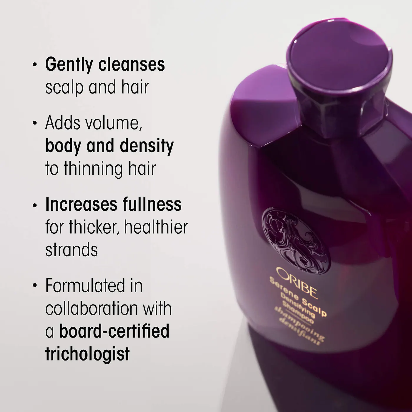 Купить ORIBE Serene Scalp Densifying Shampoo на Beautystorage.ru. Быстрая доставка по России и СНГ.