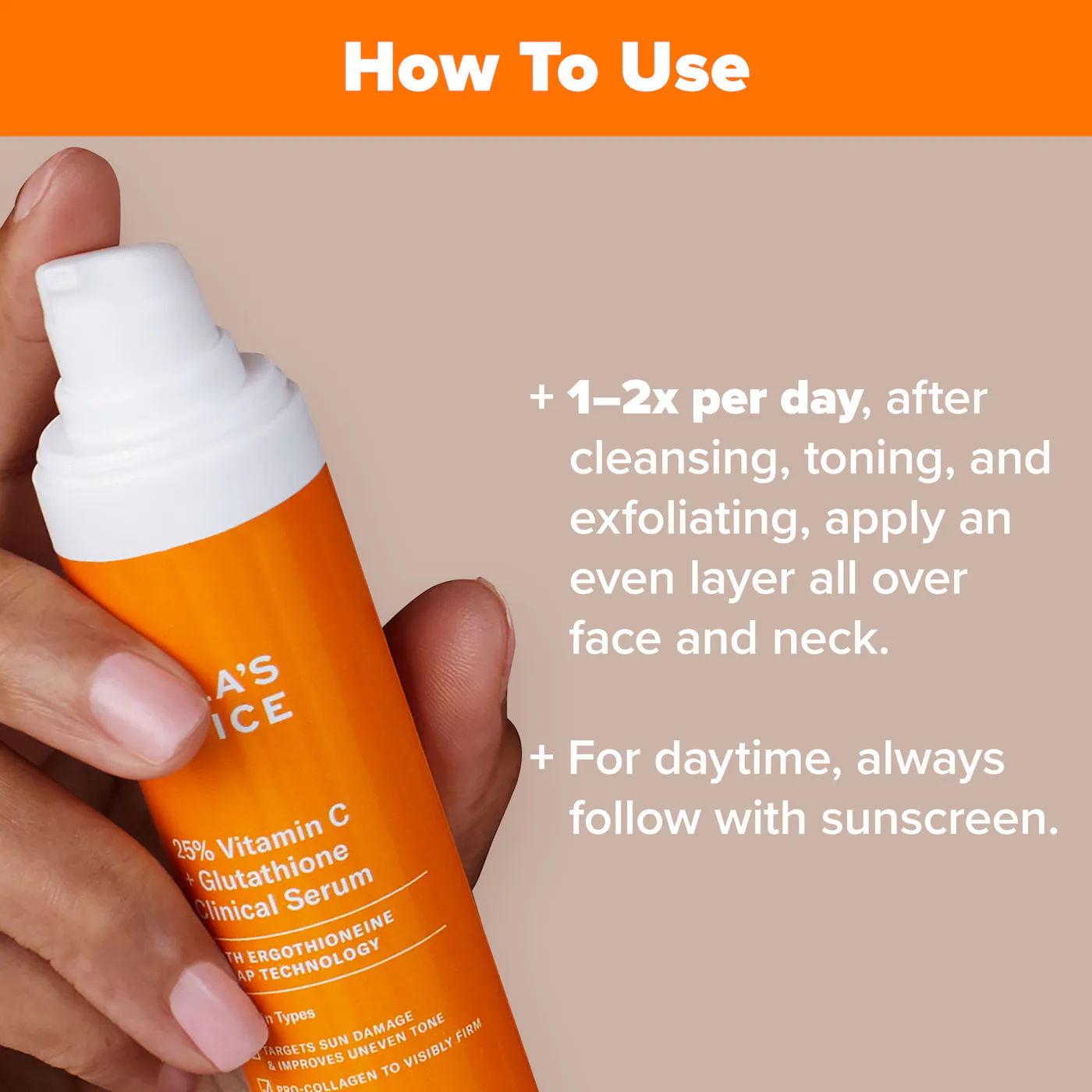 PAULA'S CHOICE 25% Vitamin C + Glutathione Clinical Serum  купить в Beauty Storage. Быстрая доставка по России и СНГ.