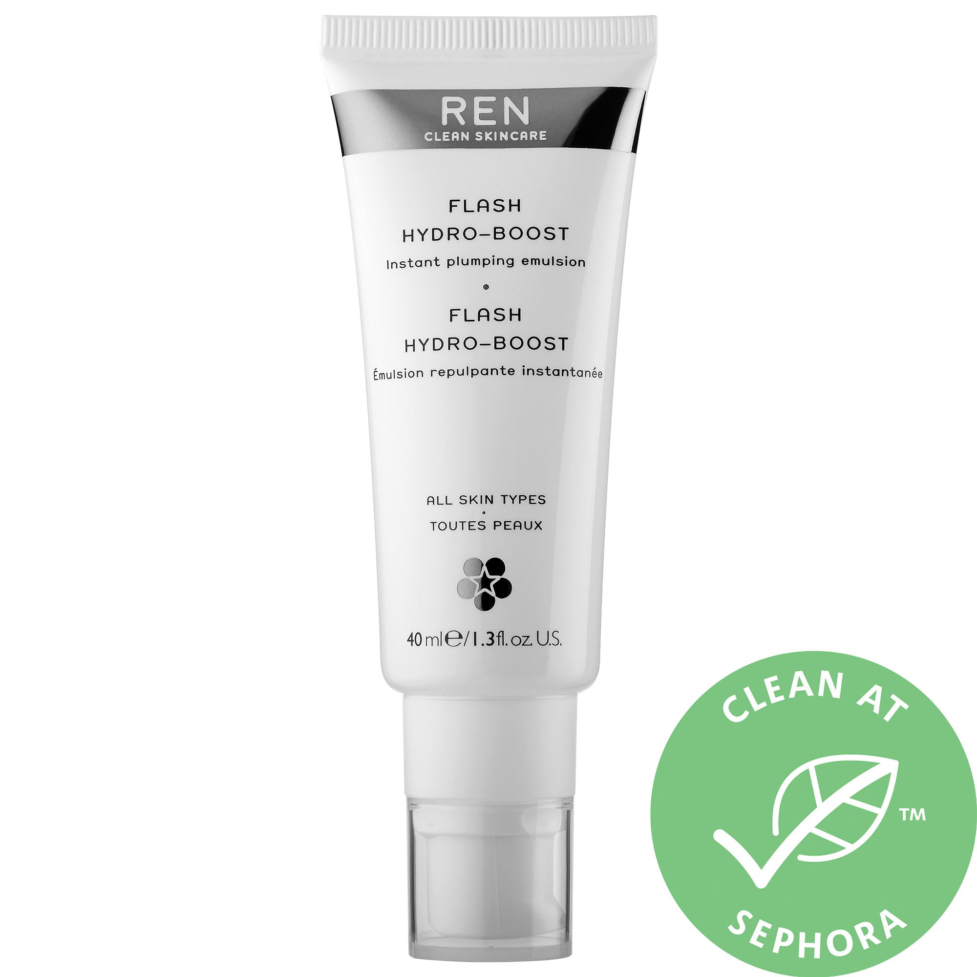 REN CLEAN SKINCARE Flash Hydro-Boost Instant Plumping Emulsion