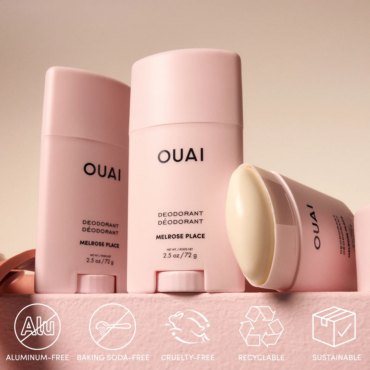 Купить OUAI Deodorant - Melrose Place на Beautystorage.ru. Быстрая доставка по России и СНГ.