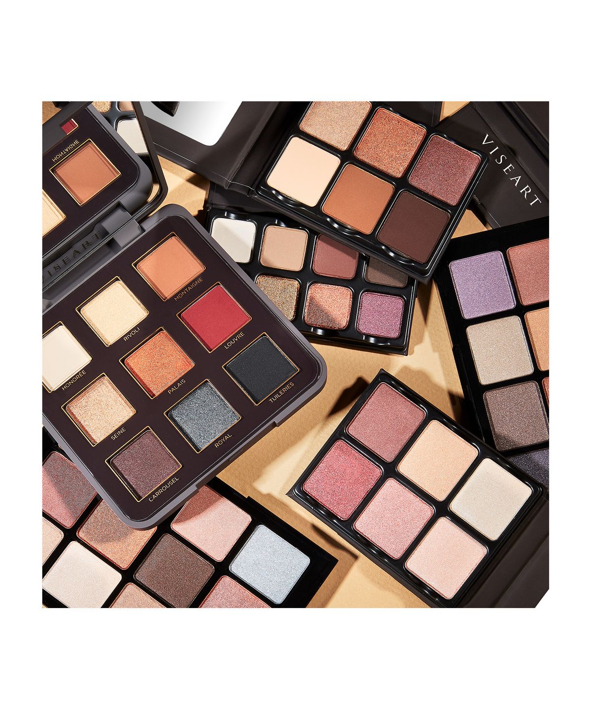 VISEART Eyeshadow Palette Satin Finish купить в Beauty Storage.  Быстрая доставка по России и СНГ.