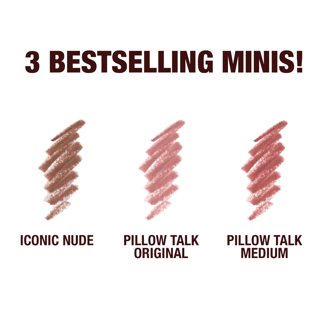 CHARLOTTE TILBURY Mini Iconic Lip Cheat Lip Liner Trio купить в Beauty Storage. Быстрая доставка по России и СНГ.